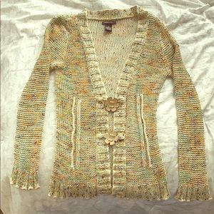 BCBGMaxAzria colorful knitted sweater